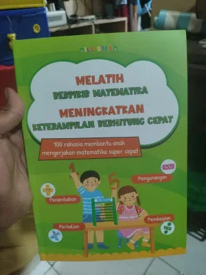 Buku melatih berpikir matematika meningkatkan keterampilan berhitung cepat by milo steam