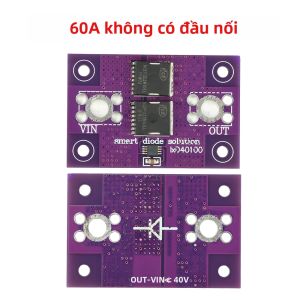 Aideepen | Mô-đun Điốt Lý Tưởng 40A 60A MOS Cho Năng Lượng Mặt Trời Chống Tưới Ngược Chống Dòng Chảy Ngược Không Cần Giới Hạn Điện Áp Hay Nối Đất.