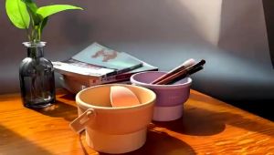 FSHL0606 Pembersih Make Up Brush Pembersih Kuas Make Up Brush Cleaner Brush Stand Holder