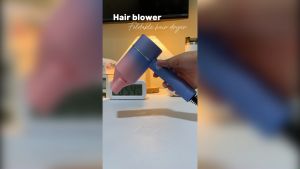 Hair Dryer - Foldable Home Travel Hair Dryer air Nozzle Quiet Operation