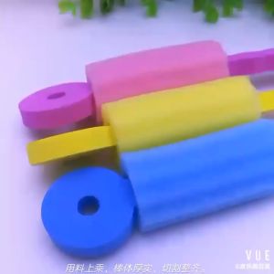 HBS hair accessories Hair roll ก้านฟองน้ำ อุปกรณ์ดัด/ม้วนผม สำหรับทำผมหยิก ด้วยตนเอง 1 ชุด มีก้านม้วนผม 3 ชิ้น ในซอง