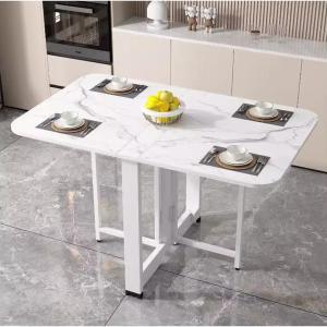 [Hong Kong Hot] Foldable Table Dining Table For Home Small Apartment Ultra-Thin Multi-Functional Invisible Movable Dining Table
