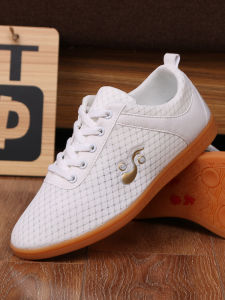 WuLe Tai Chi Shoes Men Women Martial Arts Breathable Mesh Training Shoes Tai Chi Exercise Sports Square Dancing Footwear