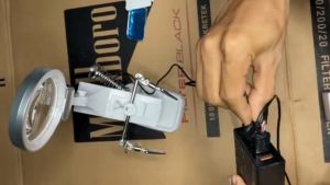 COD Pegangan Solder Helping Hand LED with Kaca Pembesar Magnifier 3X/4.5X - TH-7023 / Alat Pegangan Solder Helping HAnd Penjepit PCB Dudukan Solder + Kaca Pembesar / Stand pegangan Solder / Holder Solder Lengkap Kaca Pembesar Reparasi Servis 3x zoom