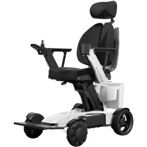 รถเข็นไฟฟ้า Wheelchair วีลแชร์ไฟฟ้า Electric Wheelchair มีไฟฉายหมอนรองคอ[รุ่นR-2]**สินค้าพร้อมส่ง