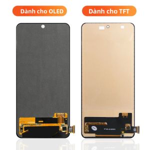 Màn Hình AMOLED/TFT LCD Thay Thế Cho Xiaomi Redmi Note 10 Pro 4G Bảng Điều Khiển Cảm Ứng Điện Dung 6.67 Màn Hình Có Khung M2101K6G