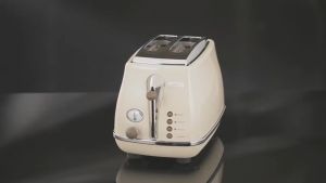 Máy Nướng Bánh Mì DELONGHI Icona Vintage CTOV 2103.BG Công Suất 900W 6 Mức Nhiệt Tùy Chỉnh Nhập Đức Bảo Hành 12 Tháng