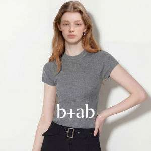 Hollow Knit Design Slim T-Shirt