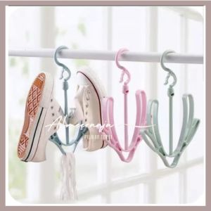 MURAH Hanger Sepatu Sandal Slop Gantungan Jemuran Kaos Kaki Tas Serbaguna - COD- GRATIS ONGKIR