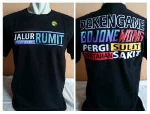 KAOS JALUR RUMIT DEKENGANE BOJONE WONG PERGI SULIT BERTAHAN SAKIT