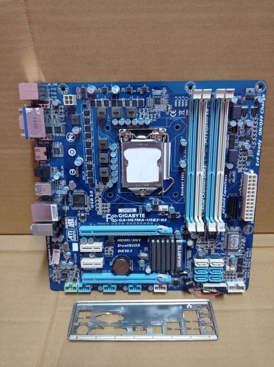 Mainboard Gigabyte Ga H67MA USB3 B3 socket Lga 1155 ddr3 onboard
