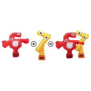 Cute No. 67 Plush Toy Steal a Brainrot Plush Anime Game Red Yellow 67 Toy Peripherals Strawberry Elephant kids Christmas Gift