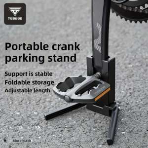TOSUOD Side Bike Kickstand Anti Slip Easy Install Durable Parking Stand for Lightweight and Childs Bicycle Replacement Parts