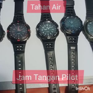 Terbaru Jam Tangan Pilot Anti Air & Model Sport Bisa Bayar Ditempat