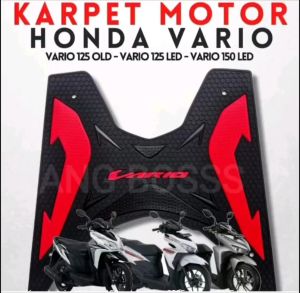 PROMO ! Karpet Motor Vario - Alas Pinjakan Kaki keset motor - Karpet Honda Vario New 125/150 Tahun 2015 2021 2023