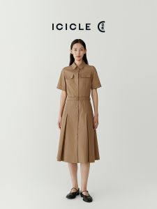 ICICLE | Spring Cotton Polyester Chambray Dress
