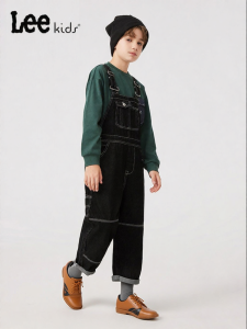 Lee | Quần Jean Dungaree Thêu Biển Da