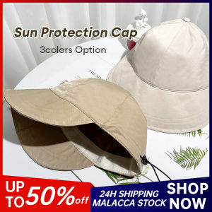 UV Protection Hat Outdoor Foldable Sun Hats Korean Version Wide Brim Sun Protection Hats Summer Breathable Camping Peaked Cap