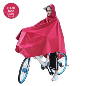 Double Layer Waterproof Thickening Electric Vehicle Raincoat