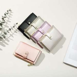 Aldawaar Dompet Syiling Pemegang Kad Wanita ( Purse Pouches Slot Card Holder Money Purse Women Wallet Coin Bag ) 12P7