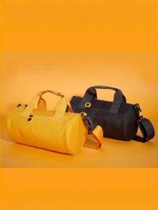 Large Capacity Travel Bag Casual Handheld Luggage Lightweight Fitness Sports Equipment Cylinder Single Shoulder Slant Bag