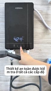 Máy nước nóng trực tiếp có cài đặt nhiệt độ làm nóng tức thì hàng thái lan siêu bền(TẶNG ÁT CHỐNG GIẬT)