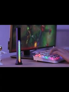 Lampu LED RGB Bar Strip Spectrum Audio Sound Control 32bit Musik Atmosphere Light