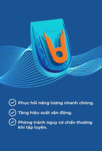 Lót gót giày cho giày công sở thể thao Spenco Gel Heel Cup đệm êm hỗ trợ giảm đau gót gân achilles