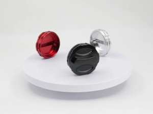 Fuel Tank Cap Gas Tank Cap Cover V2 3D Design Aluminum Full CNC Arumi Universal