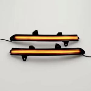 Black LED Dynamic Turn Signal Blinker Sequential Indicator Side Mirror Light Lamp For Mazda CX-5 KF CX-8 2017-2019 CX-9 TC
