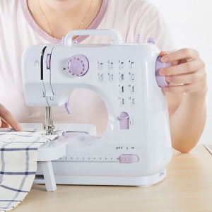 Portable Sewing Machine Mini Electric Household 12 Stitches Sewing Machine Multifunction Electric Machine