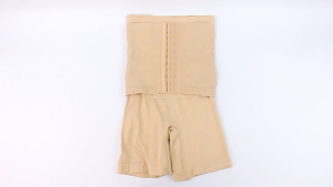 [MISTHIN GIRLS] Nylon Womens Postpartum High Waist Seamless Tummy Control Pant Fat Burning Modeling Strap Body Shaper Thigh Corset Trainer Shorts S0114