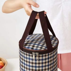 Jiaxun | Insulated Lunch Bag Aluminum-Foil Thickened For Round Items