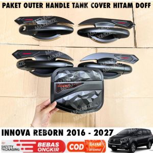 Paket Outer Handle Tank Cover All New Innova Reborn 2016 2024 2025 2026 2027 Hitam Doff