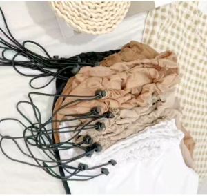 CDC.PH PARACHUTE PANTS with string garter