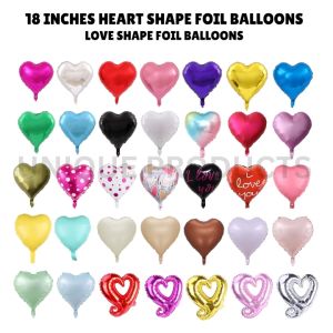 1 Pc 18 Inch Love Matte Foil Balloon Wedding Valentines Birthday Decoration Belon Balloons