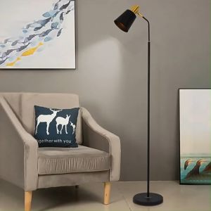 Floor Lamp Nordic Adjustable Luxury Stand Lamp Minimalist Eye Care Tall Pole Lamp for Living Room Sofa Bedroom Study Bedside Light