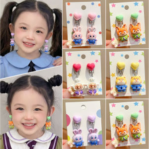 QIUCHUNLIAN | Clip-On Silicone Kids Earrings Cute