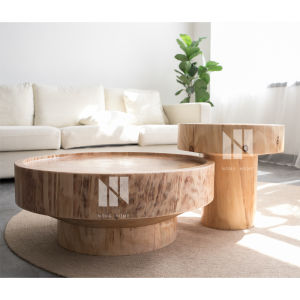 NONG HOME | Creative Root Carving Round Coffee Table