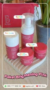 [BG Skin] Paket Brightening Oily & Pink: Perawatan Kulit Berminyak