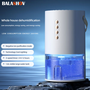 1300ML Air Dehumidifier with Basic Air Filter for Home Room Office Kitchen Moisture Absorbers Machine Anti Humidity Air Dryer