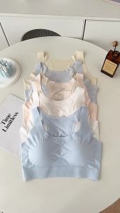 AOJN บราออกกำลังกายแบบไร้ตะเข็บสำหรับสาวน้อย - สบายและระบายอากาศ