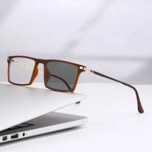 Kính Lão Thị Quang Điện Kính Đọc Sách Đa Tiêu Tiến Bộ Độ Phân Giải Cao Dành Cho Nam Và Nữ +15 +25 Khung Vuông Trong Suốt