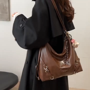 (TẶNG KÈM MÓC TREO) Túi xách nữ đeo chéo đeo vai tích hợp đeo balo dây cài 2 bên HĐ 283