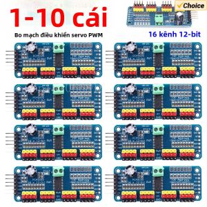 Bo Mạch Điều Khiển Động Cơ Servo PWM PCA9685 1-10 Chiếc Giao Diện IIC 16 Kênh 12-bit Cho Arduino Robot Raspberry Pi - Mô-đun Điều Khiển Động Cơ Servo