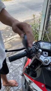 Cặp Kiếng chiếu hậu Yaz H2C chân xi dùng cho xe máy