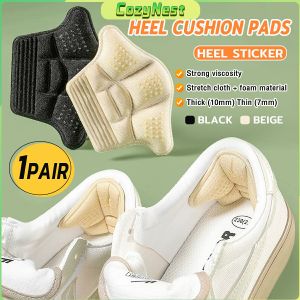 C.N 1 Pair Heel Protectors Size-Adjustable Cushions with Adhesive Back for Foot Care