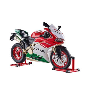 1:9 Scale Ducati 1299 Alloy Motorcycle Model Diecast Car Sound Light Car Lovers Collection Kids Birthday Gift Metal Boys Toys