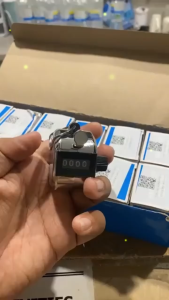 LOVIDA MALAYSIA Rust-Proof 4 Digits Hand Held Tally Counter Max 9999 Digit Counts No Battery Require Manual Numbers Clicker Tasbih Zikir Analog 计数器