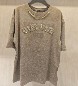 Áo Thun Tay Ngắn Dày Thời Trang Rộng Rãi Mùa Thu Đông Có Khóa Kéo Thời Trang Đường Phố Thường Ngày Cho Nữ